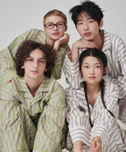 [SWOOP] OGGITT (uni)Dormitory Season Striped Pajamas_SWOGPJSSPK