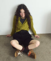 [SWOOP] I HATE MONDAY Twotone Rib Socks_SWIMSCTRBK