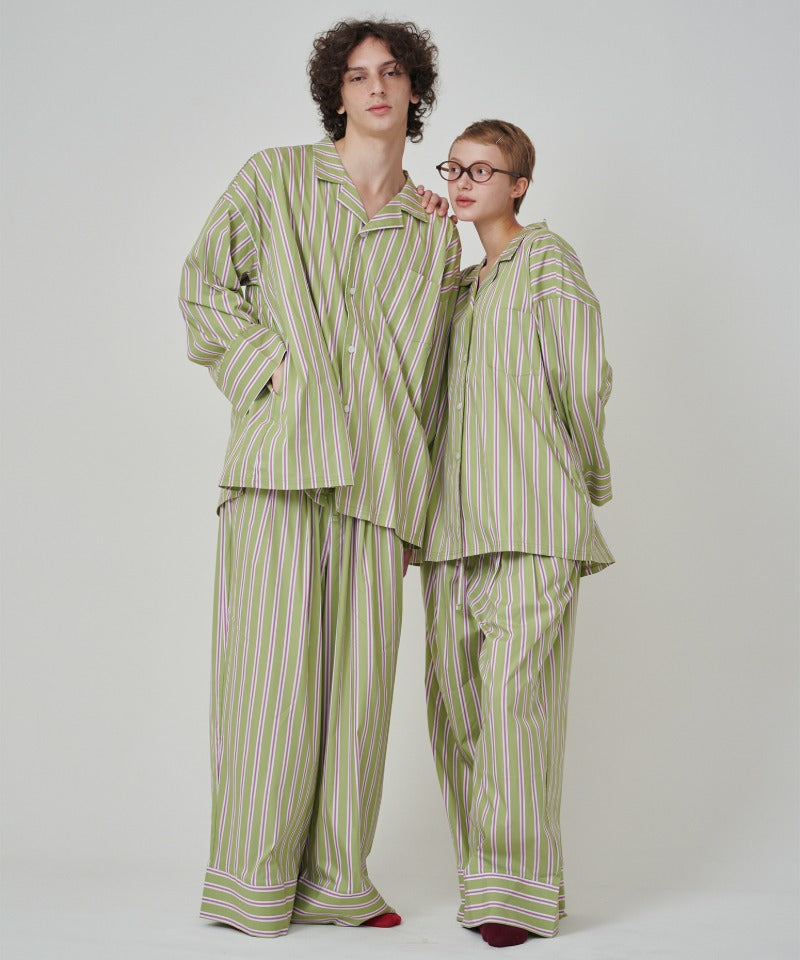 [SWOOP] OGGITT (uni)Dormitory Season Striped Pajamas_SWOGPJSSPK
