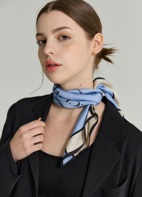 [SWOOP] RECLOW  Signature Drawings LOGO  Scarf_SWRCSFDLWH