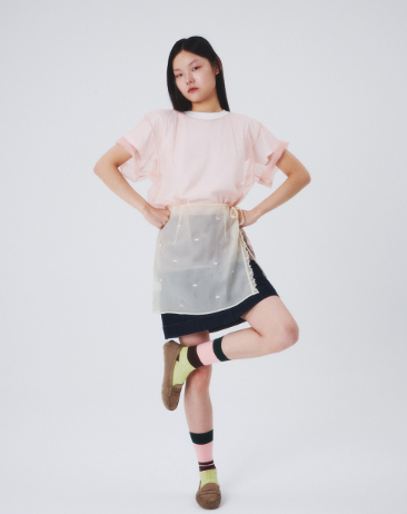 [SWOOP] I HATE MONDAY Color Block Socks_SWIMSCCPMX