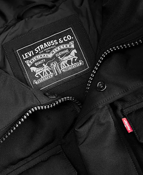 Levi's® Men's Quilted Hooded Puffer Jacket