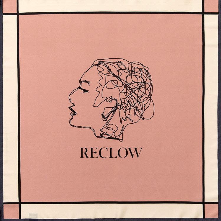 [SWOOP] RECLOW  Signature Drawings LOGO  Scarf_SWRCSFDLWH