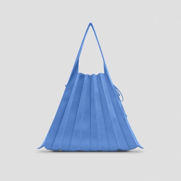 [SWOOP] JOSEPH & STACEY Lucky Pleats Knit L Bag_SWJSBGPLPK