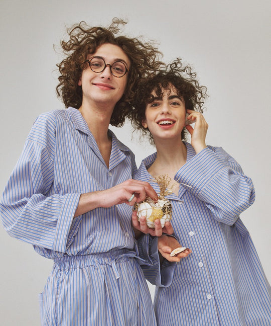 [SWOOP] OGGITT (uni)Dormitory Season Striped Pajamas_SWOGPJSSPK