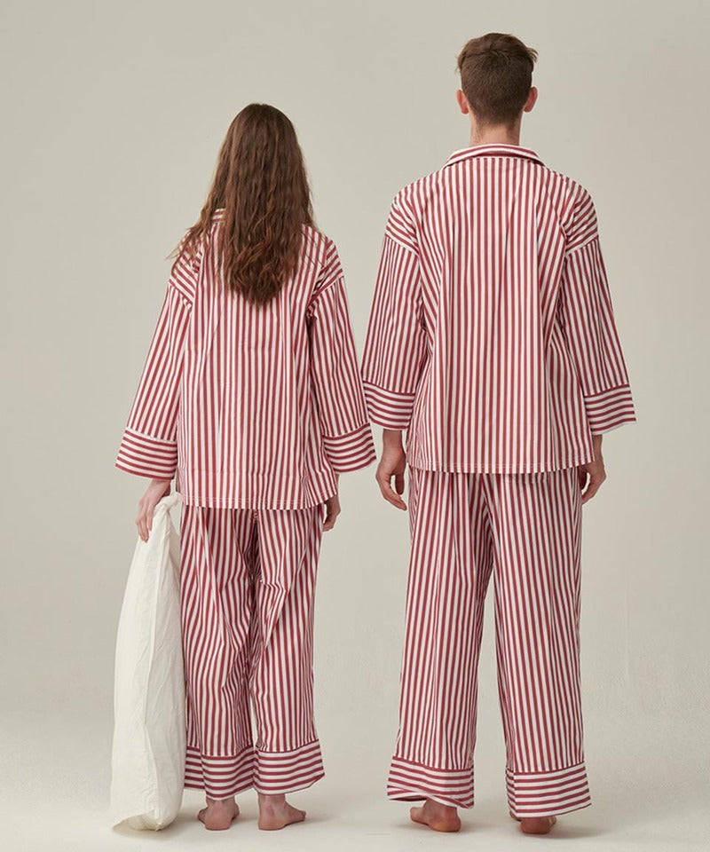 [SWOOP] OGGITT (uni)Domitory Original Striped Pajamas_SWOGPJOSRD