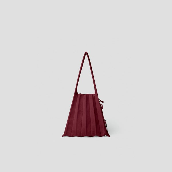 [SWOOP] JOSEPH & STACEY Lucky Pleats Knit S Bag_SWJSBGPSIV