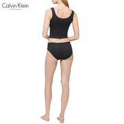 [CK]Pure Ribbed High Waist Bikini QF6444-001