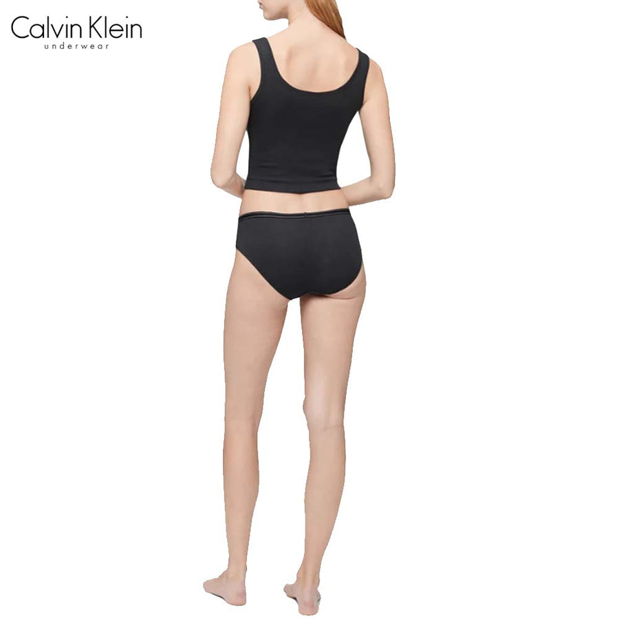 [CK]Pure Ribbed High Waist Bikini QF6444-001