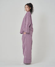 [SWOOP] OGGITT (uni) Dormitory Tart Cherry Stripe Pajamas_SWOGPJTCPP