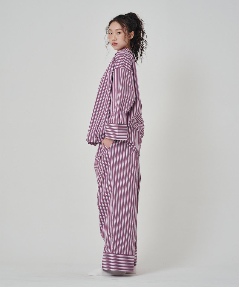 [SWOOP] OGGITT (uni) Dormitory Tart Cherry Stripe Pajamas_SWOGPJTCPP