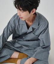 [SWOOP] OGGITT (uni) Dormitory Murky Check Pajamas_SWOGPJMCGR