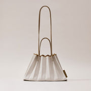 [SWOOP] JOSEPH & STACEY Lucky Pleats Canvas Shopper S_SWJSBGCSBR