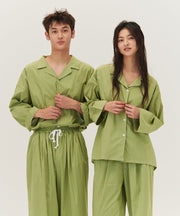 [SWOOP] OGGITT (uni)Dormitory Ticking Striped Pajamas_SWOGPJDSGR