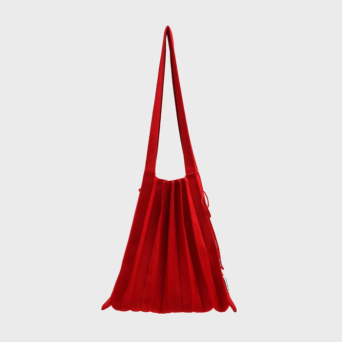 [SWOOP] JOSEPH & STACEY Lucky Pleats Knit M Bag_SWJSBGPMIV