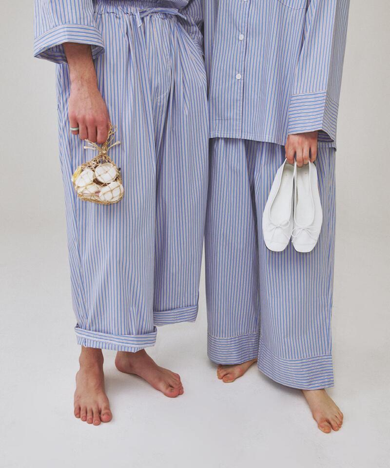 [SWOOP] OGGITT (uni)Dormitory Season Striped Pajamas_SWOGPJSSPK