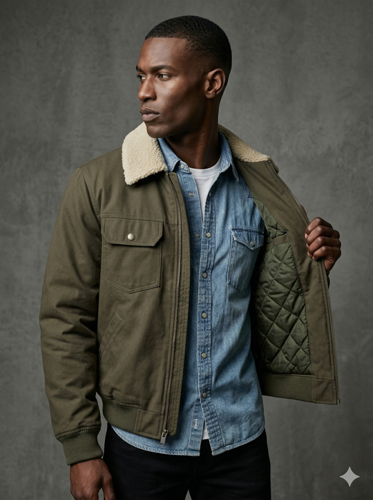 Men's Levi's® Sherpa Collar Bomber Jacket