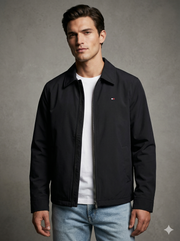 Tommy Hilfiger Men's Lightweight Full Zip-Front IVY Jacket