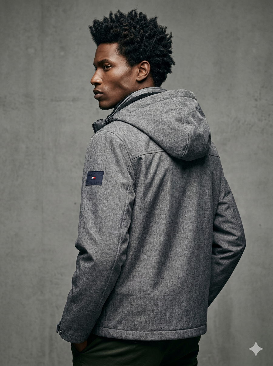 Tommy Hilfiger Men's Softshell Hooded Jacket