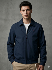 Tommy Hilfiger Men's Lightweight Varsity Bomber Jacket