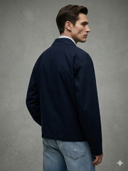 Tommy Hilfiger Men's Lightweight Full Zip-Front IVY Jacket