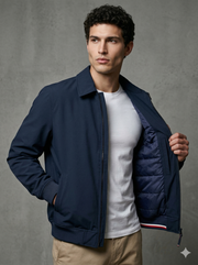 Tommy Hilfiger Men's Lightweight Varsity Bomber Jacket