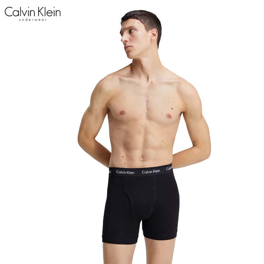 [CK]Cotton Stretch 3-pack Boxer Brief NB2616-001