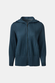 [SWOOP] Pleatsme Signature Solid Hoodie Zip-Up Jacket_SWPLJKSSDB