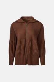 [SWOOP] Pleatsme Signature Solid Hoodie Zip-Up Jacket_SWPLJKSSDB