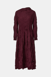 [SWOOP] Pleatsme Edge Knife Pleated Flare Dress_SWPLOWEPBK