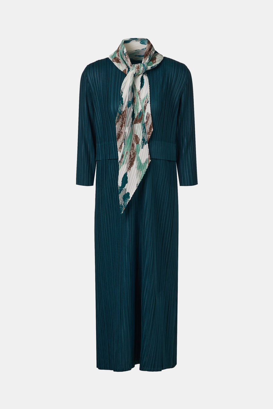 [SWOOP] Pleatsme Smart Setup Slit A-Line Dress_SWPLOWSDGR