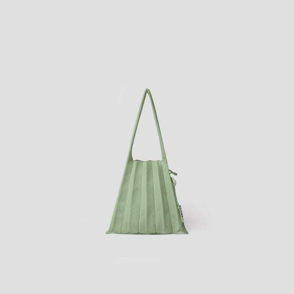 [SWOOP] JOSEPH & STACEY Lucky Pleats Knit S Bag_SWJSBGPSIV