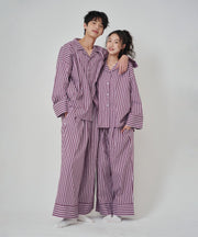 [SWOOP] OGGITT (uni) Dormitory Tart Cherry Stripe Pajamas_SWOGPJTCPP