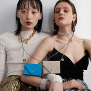 [SWOOP] JOSEPH & STACEY Easypass Amante Card Wallet With Chain Strap_SWJSBGACBE