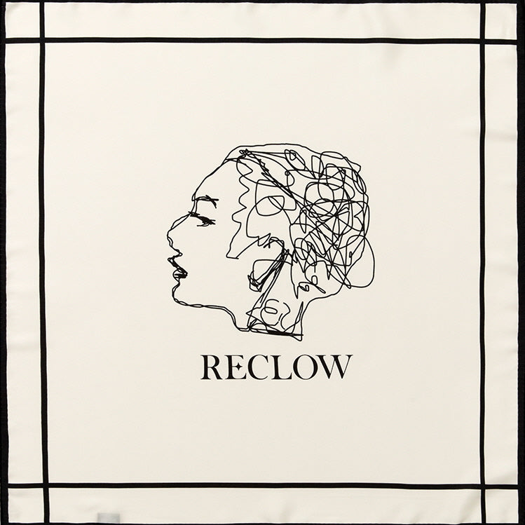 [SWOOP] RECLOW  Signature Drawings LOGO  Scarf_SWRCSFDLWH