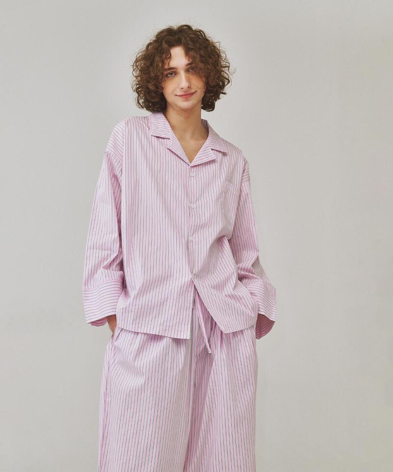 [SWOOP] OGGITT (uni)Dormitory Season Striped Pajamas_SWOGPJSSPK