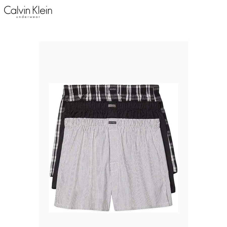 [CK]Cotton classics 3-pack Boxer Brief NB4006-001