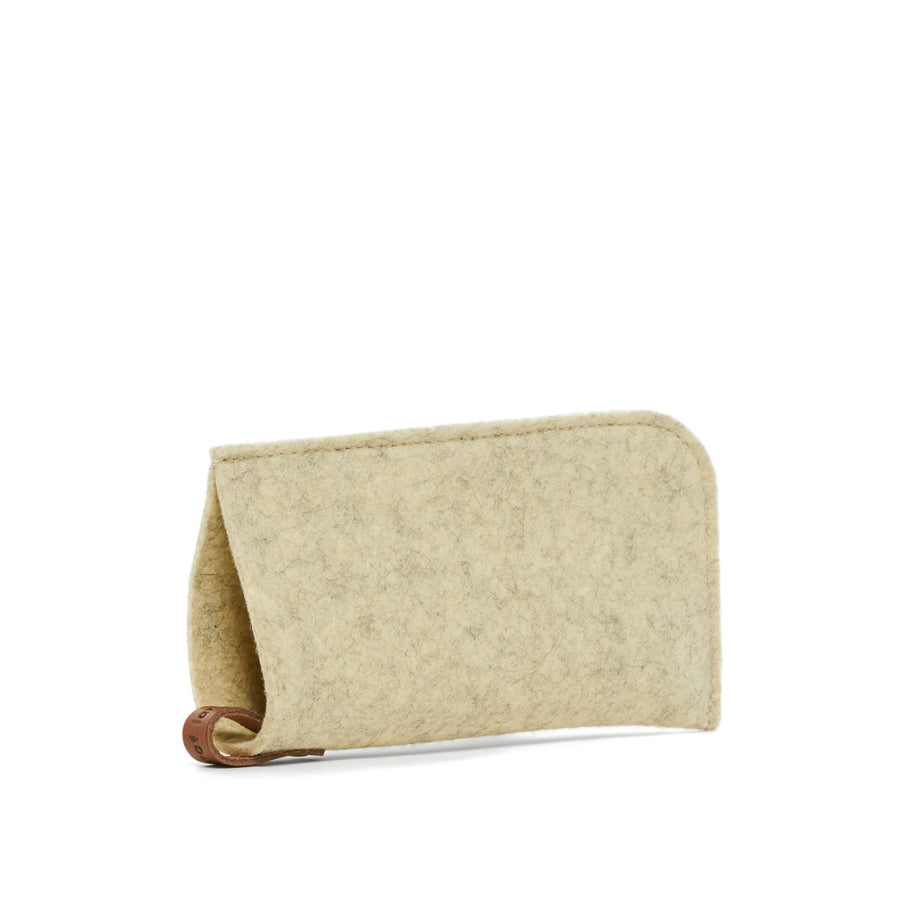 Classic Eyeglass Sleeve - Champagne Felt - TheHans