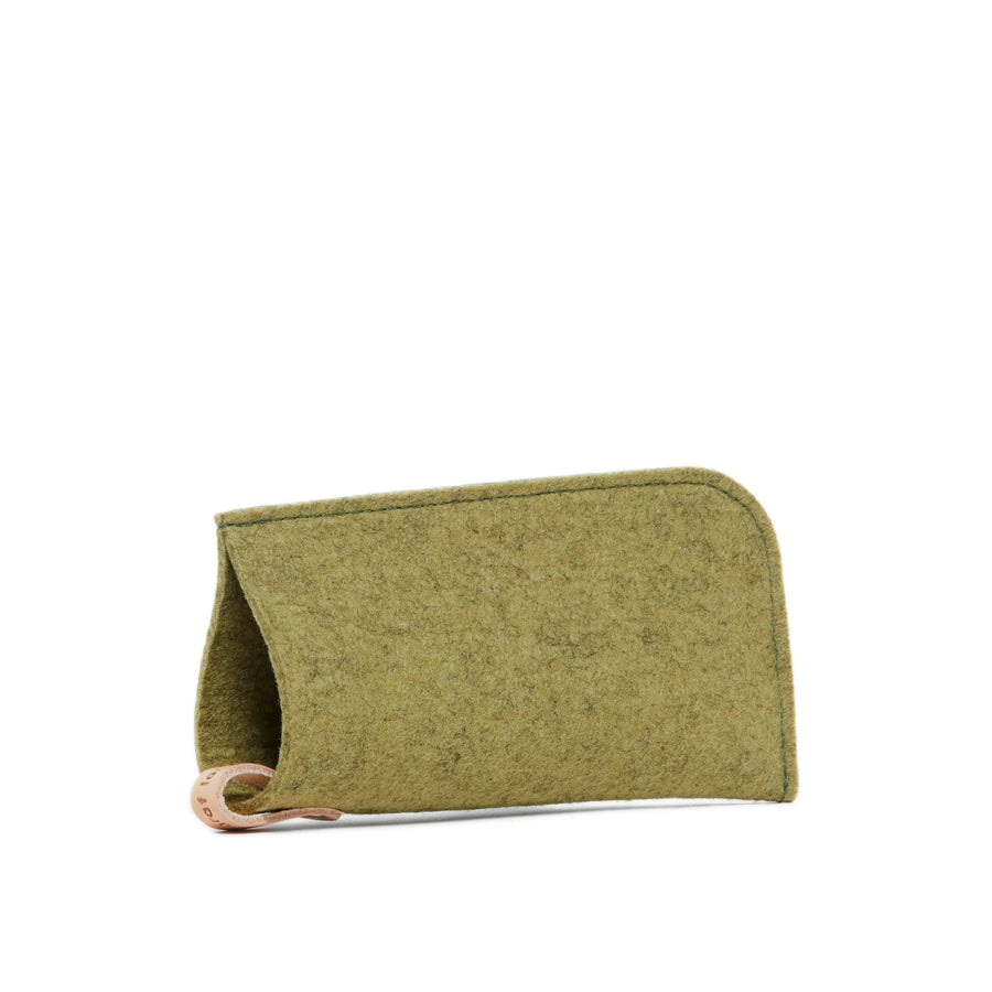 Classic Eyeglass Sleeve - Sage Felt - TheHans