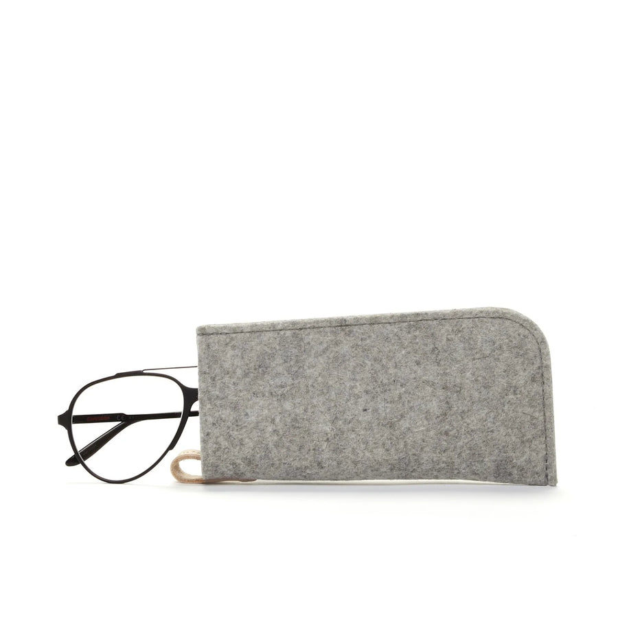 Classic Eyeglass Sleeve - Granite Felt - TheHans