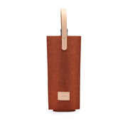 Cozy Carrier Solo - Mahogany Felt, Natural Leather - TheHans