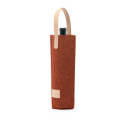 Cozy Carrier Solo - Mahogany Felt, Natural Leather - TheHans