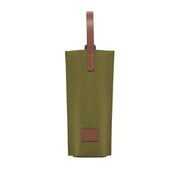 Cozy Carrier Solo - Olive Felt, Sienna Leather - TheHans