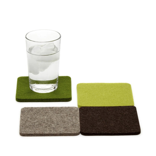 Coaster Square 4 Pack - Forest - TheHans