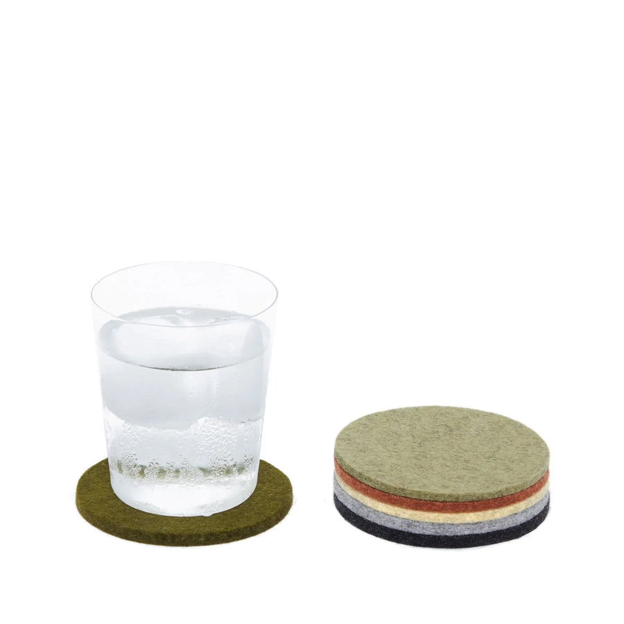 Coaster Round 6 Pack - Ikebana - TheHans