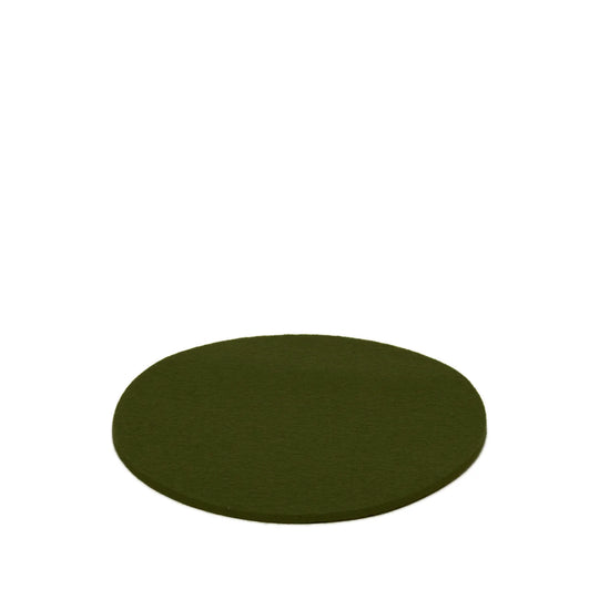 Felt Trivet Round - 8" - Moss - TheHans