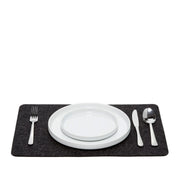 Felt Placemat Rectangle - Charcoal - TheHans