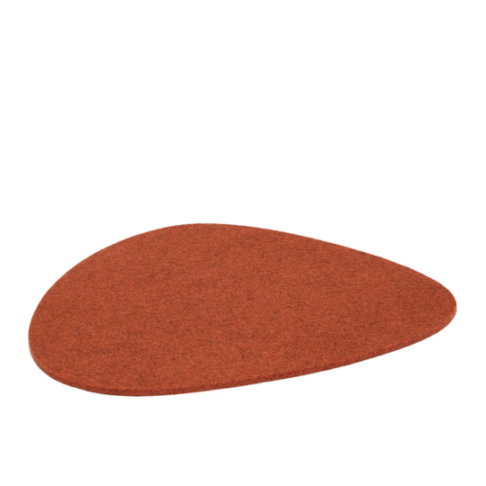 Felt Trivet Stone - Large - Mahogany - TheHans