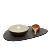 Felt Trivet Stone - Large - Charcoal - TheHans