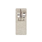 Kigu Utensil Pocket Heather White-2 Pack - TheHans